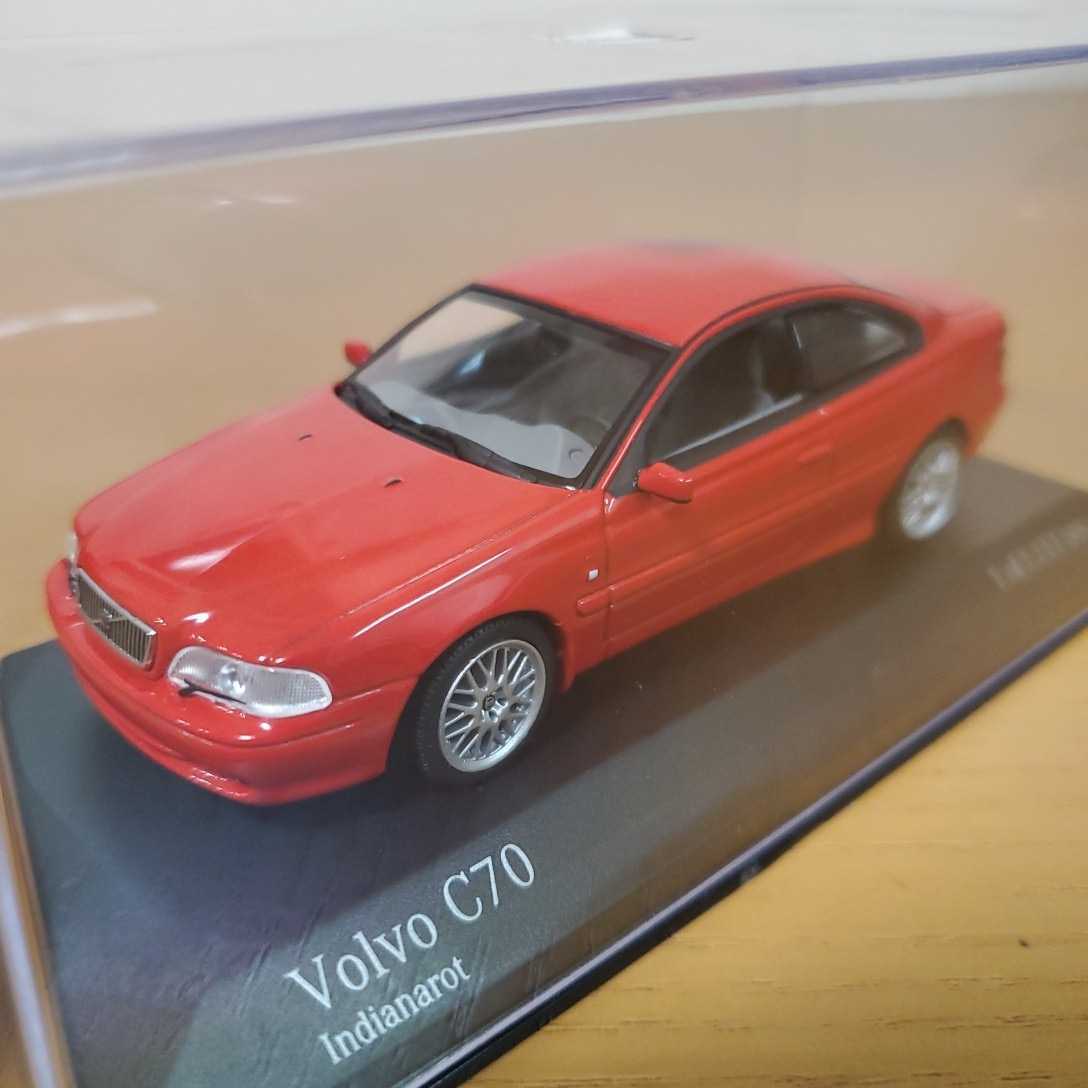 1/43 ミニチャンプス MINICHAMPS ミニカー/Volvo C70 Coupe 1998 Indianarot/ボルボ、C70 クーペ インディアナレッドの画像5