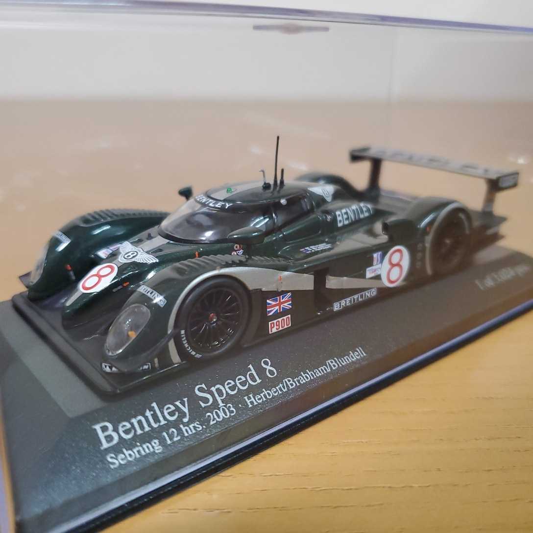 1/43 ミニチャンプス MINICHAMPS/Bentley Speed 8 Sebring 12 hrs.2003/ベントレー スピード8 セブリング12時間レース 2003 8号車 _画像5