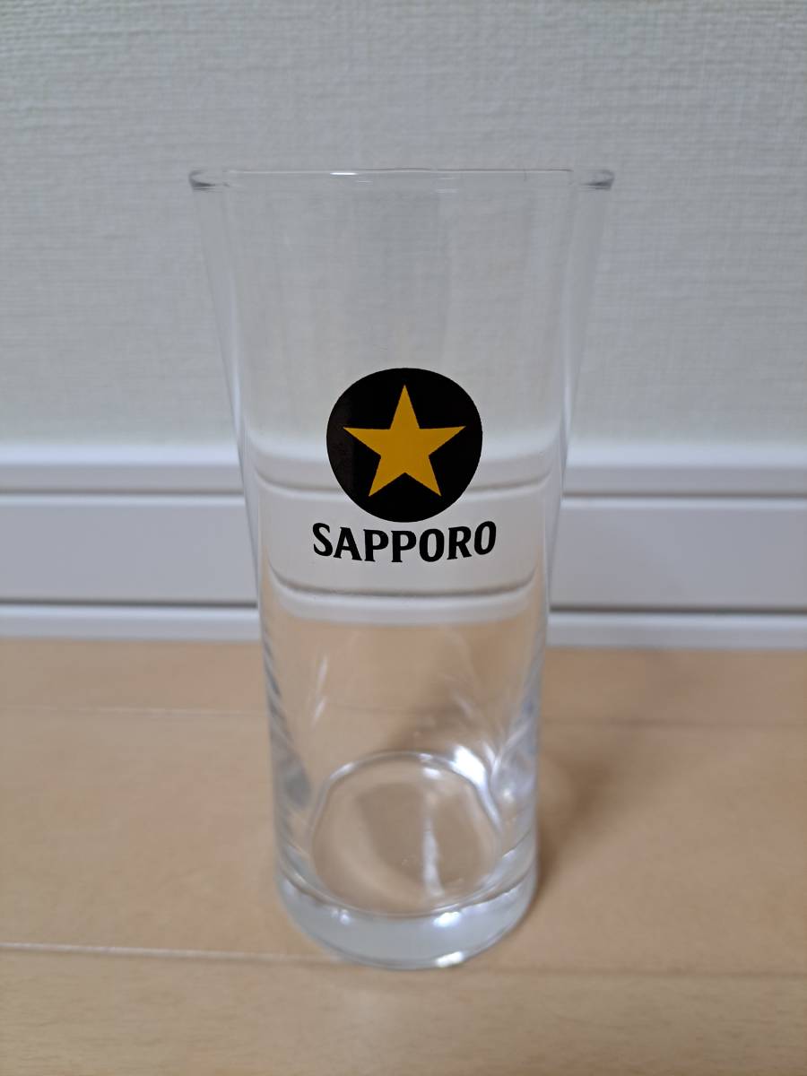 SAPPORO ビールグラス 6個セット 未使用 送料無料の画像1