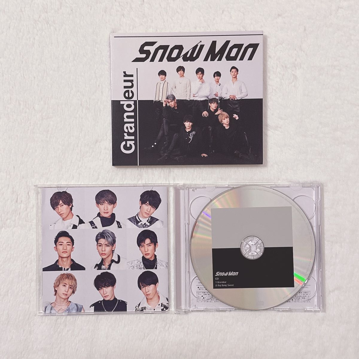 SnowMan グランドール Grandeur スノーマン CD シングル 初回盤A 初回盤B 初回限定盤 初回 CD+DVD