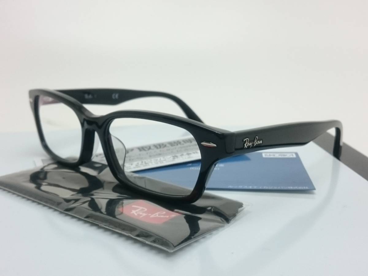 新品 レイバン RX5344D-2000 メガネ ＋1.00 度数変更可 撥水UV付1.60薄型レンズ 専用ケース付 老眼鏡 5130復刻モデルRB5344D 正規品