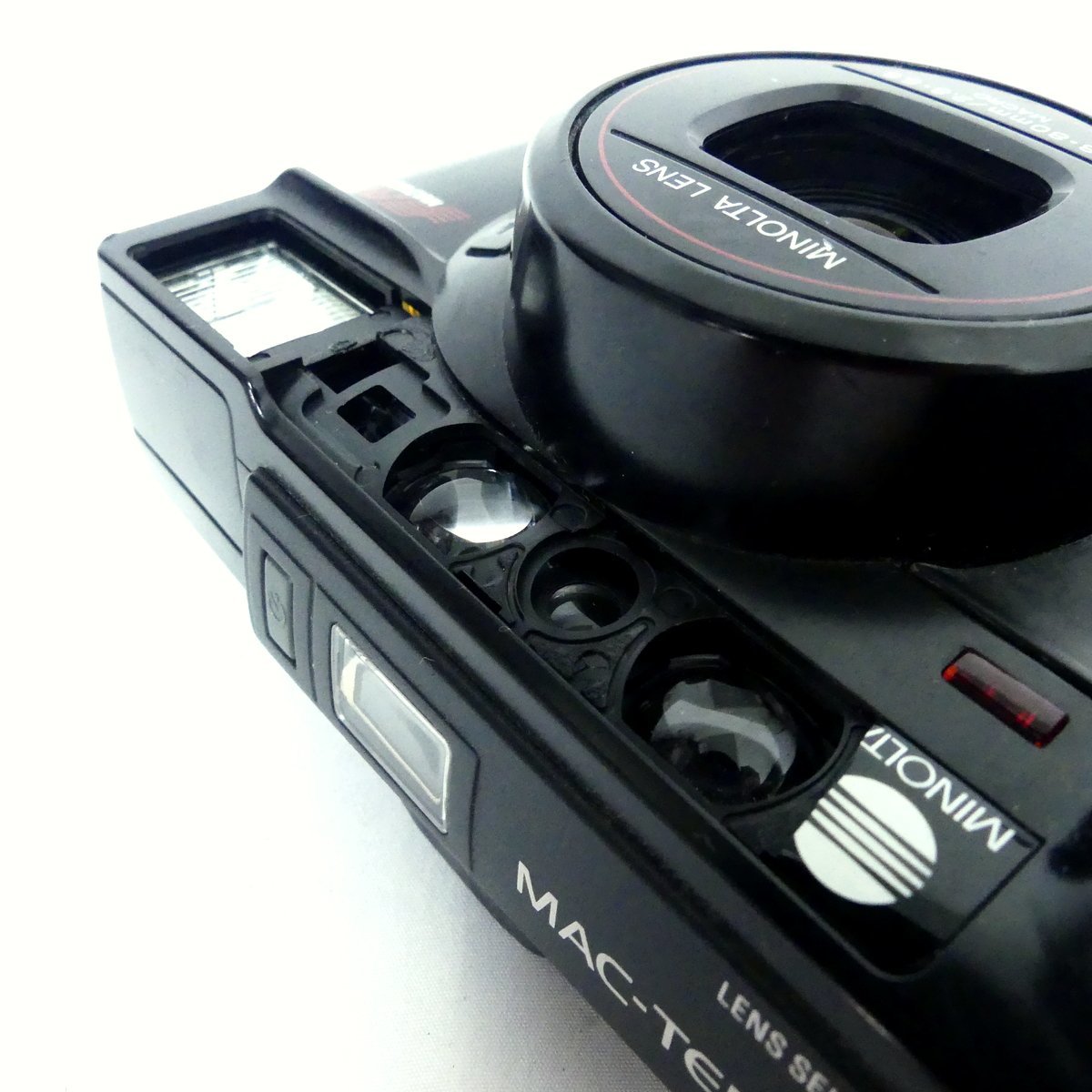 【１円】MINOLTA ミノルタ MAC-TELE AF MULTIBEAM フィルムカメラ コンパクトカメラ 通電OK USED /2301Cの画像10