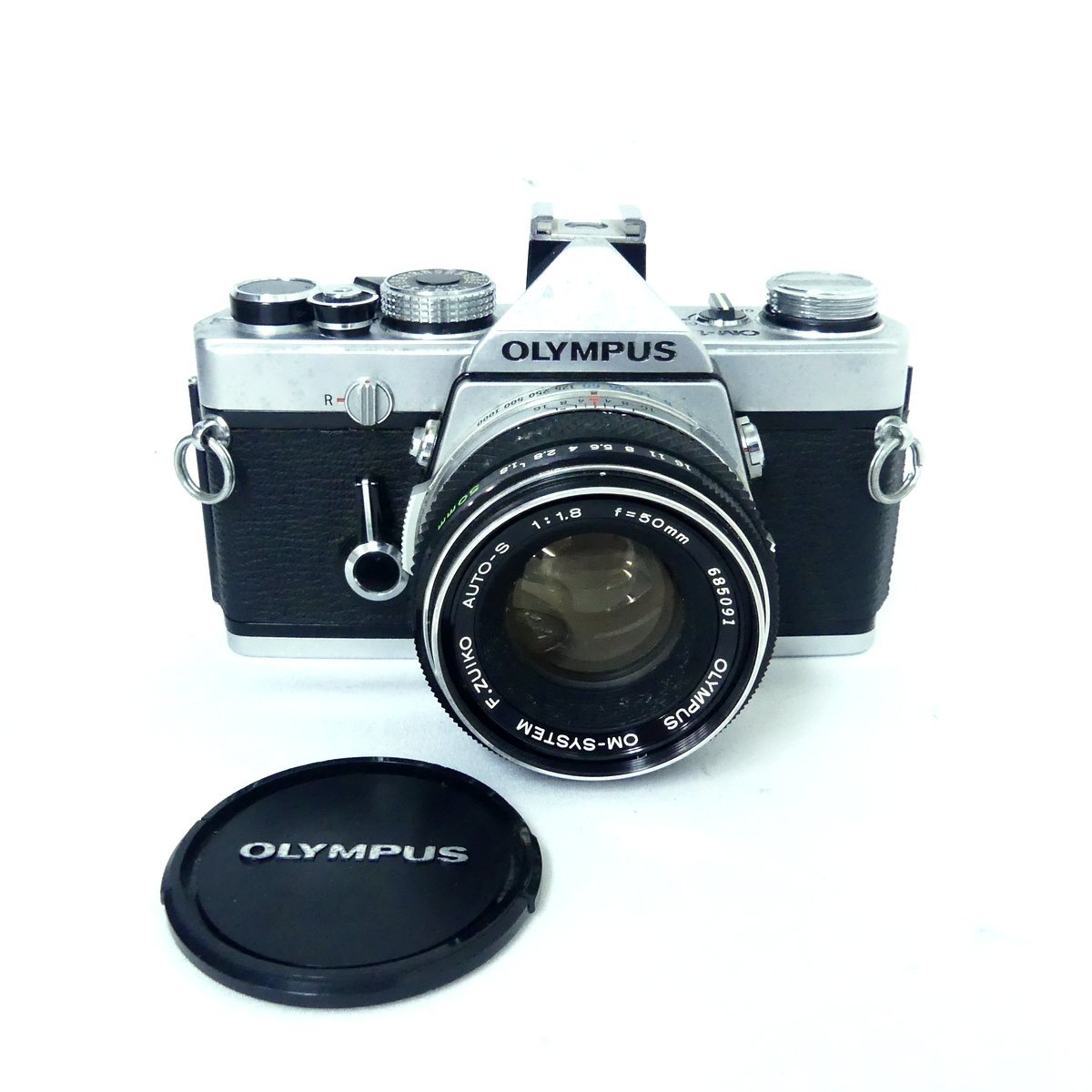 OLYMPUS OM-1シルバー G.ZUIKO 50mm f/1.4(整備品) www.cleanlineapp.com