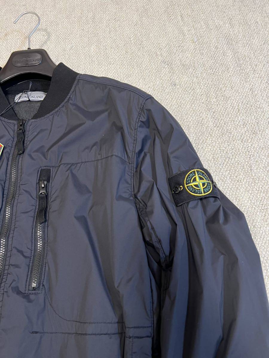 新品 正規品 stone island bomber jacket black polartec supreme palace ストーンアイランド_画像2