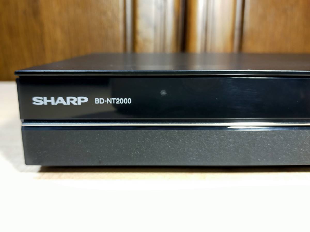 SHARP AQUOS 大容量2TB(新品)+外付け・W録画可 BD-W2300 テレビ/映像 