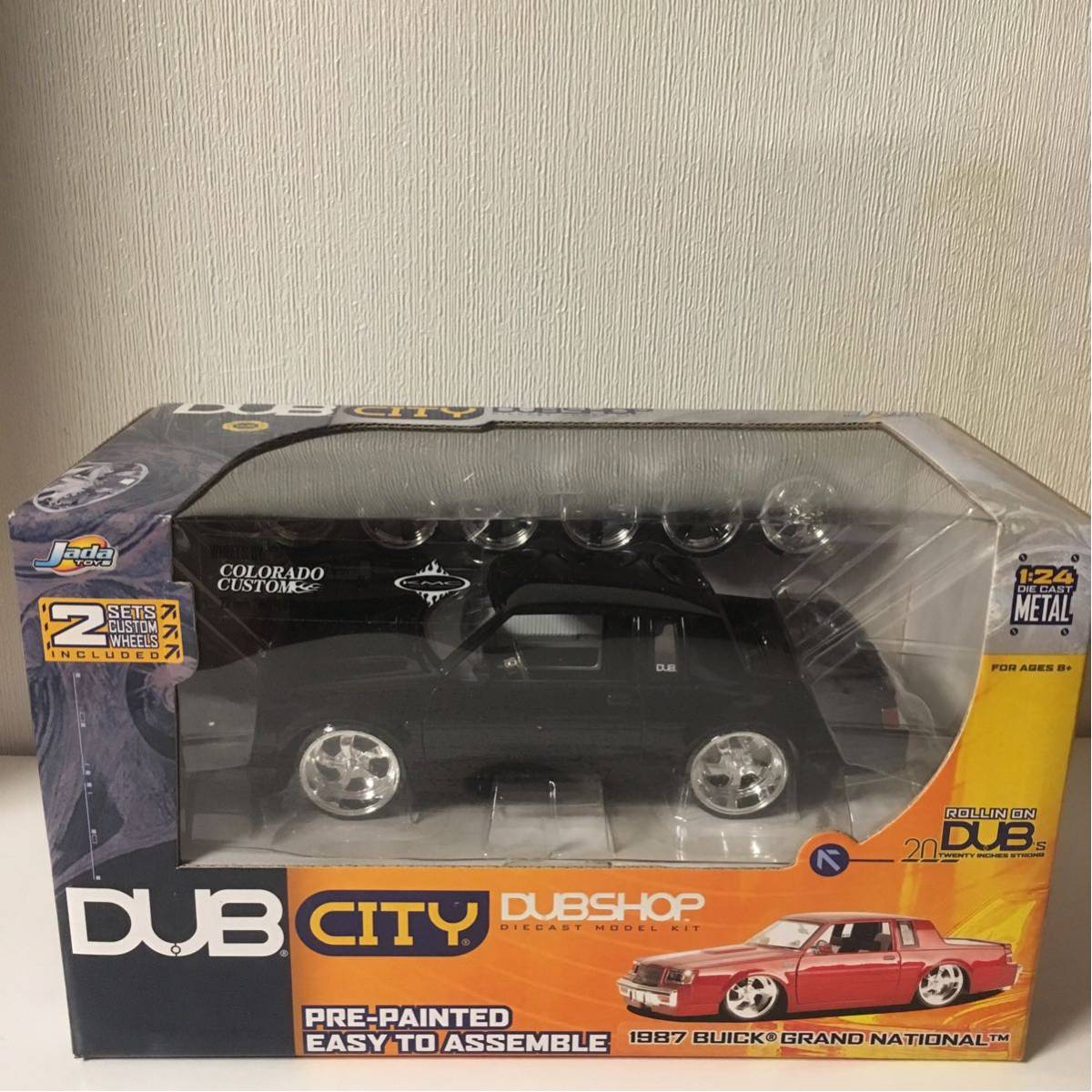 Jada JadaToys DubCity 1987 Buick Grand National Buick model kit 1/24