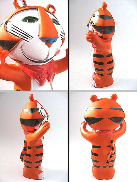 1970’s Kelloggs トニーザタイガー ケロッグ ビンテージ ソフビ TOY シリアル TONY トラ 虎 1974年製 Vintage 貯金箱 モンスター 企業物_1974年製 トニーザタイガー ビンテージ TOY