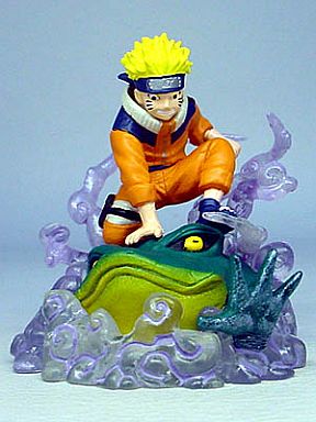 NARUTO－ナルト－　初期 ガチャ フィギュア/リアルコレクション/ナルト　サスケ　サクラ_画像2