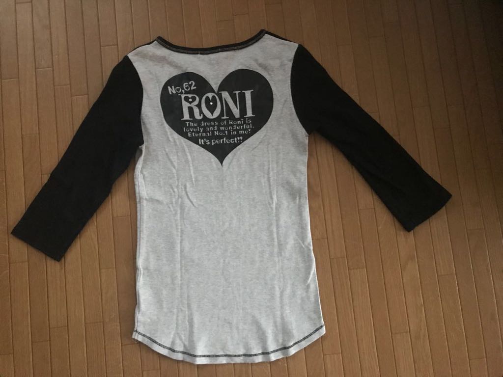 *.roni.RONI *. child girl L size 140 size long sleeve T shirt Junior lovely recommended several times use only ultimate ultimate beautiful goods sleeve is 7 minute height 