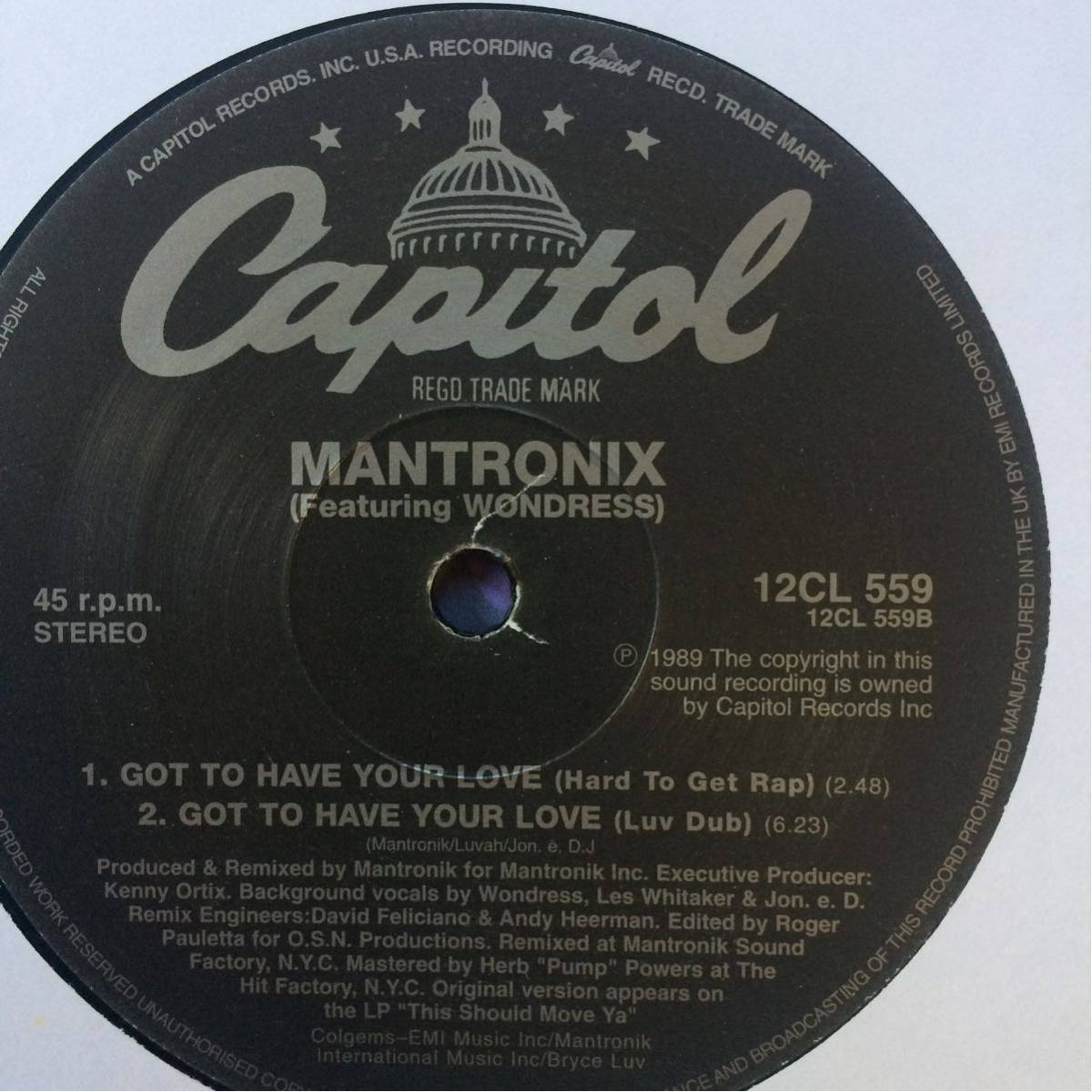 12’ Mantronix-Got To Have Your Love_画像3