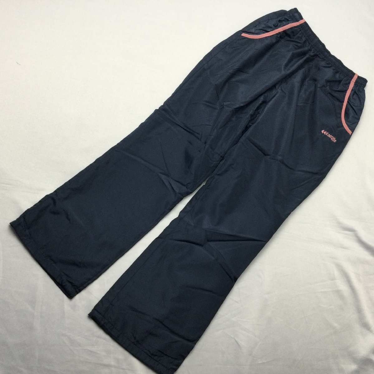 [ бесплатная доставка ][ новый товар ]Kaepa женский обратная сторона tricot брейкер брюки ( водоотталкивающая отделка UV cut повторный . отражающий ) LL 2L NV*RZ*33527