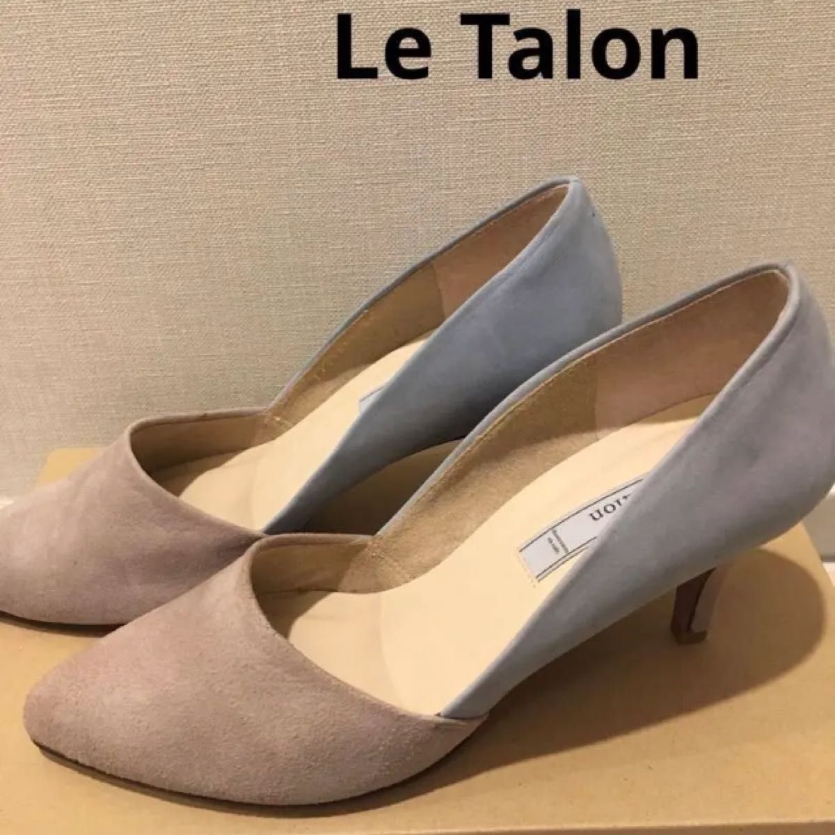 Le Talon   パンプス　スウェード