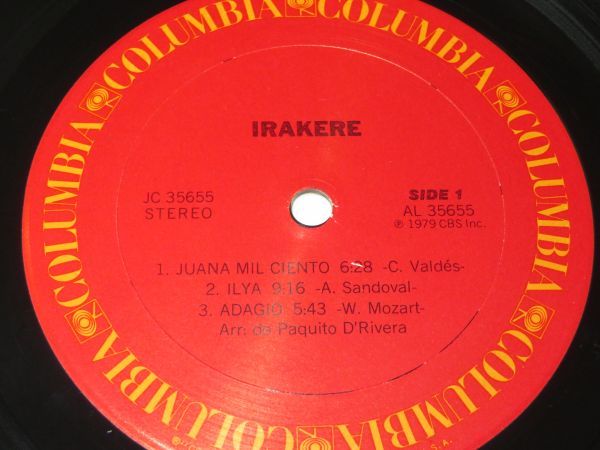 US record *ilakere(Irakere)*LP