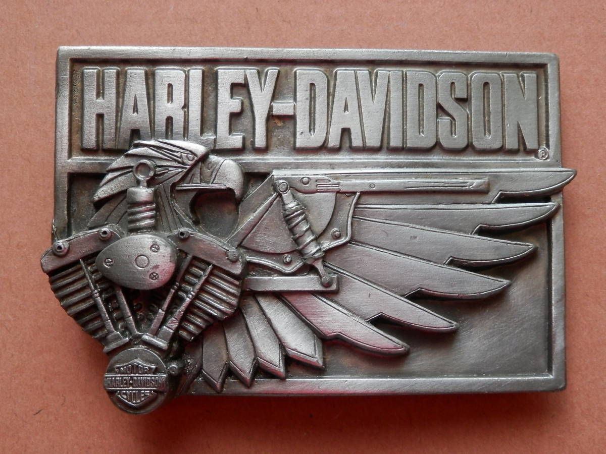 待望 Harley-Davidson バックル
