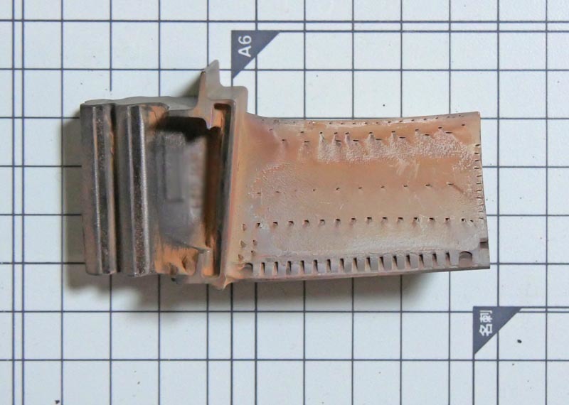 高圧タービンブレード CMF56-5B/7B セラミックコーティングあり ジェットエンジン用 ボーイング 737, エアバス A320で使用