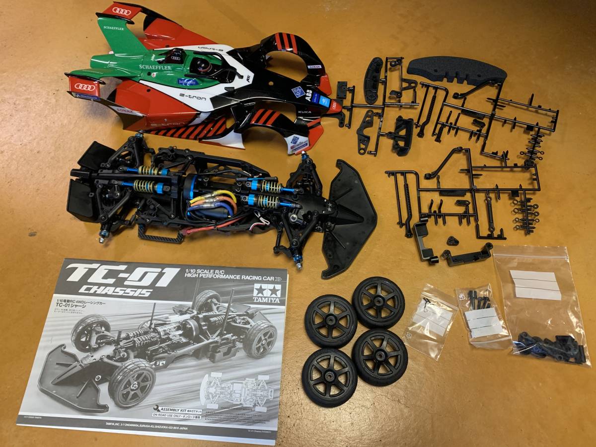 美品 タミヤ TC-01 フォーミュラE TAMIYA TC01 FORMULAE ブラシレス