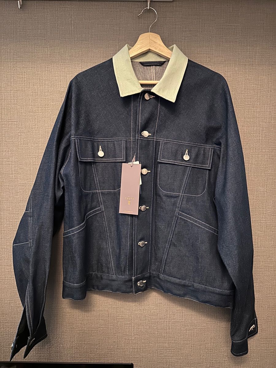 E.tautz DENIM JACKET APPLE GREEN