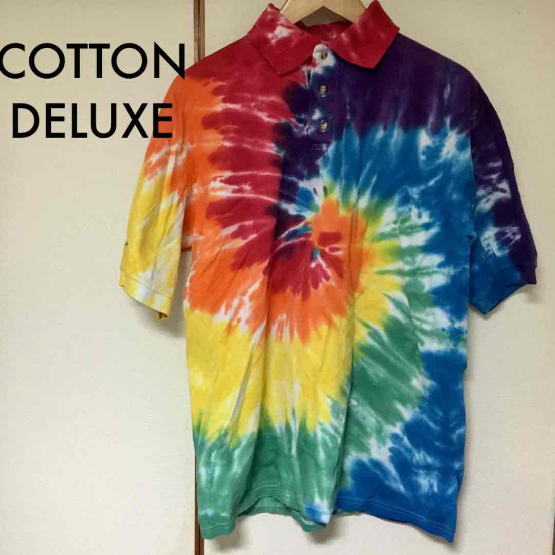 【お洒落】COTTON DELUXE　コットンデラックス　ポロシャツ　冬用　Ｌ_画像1