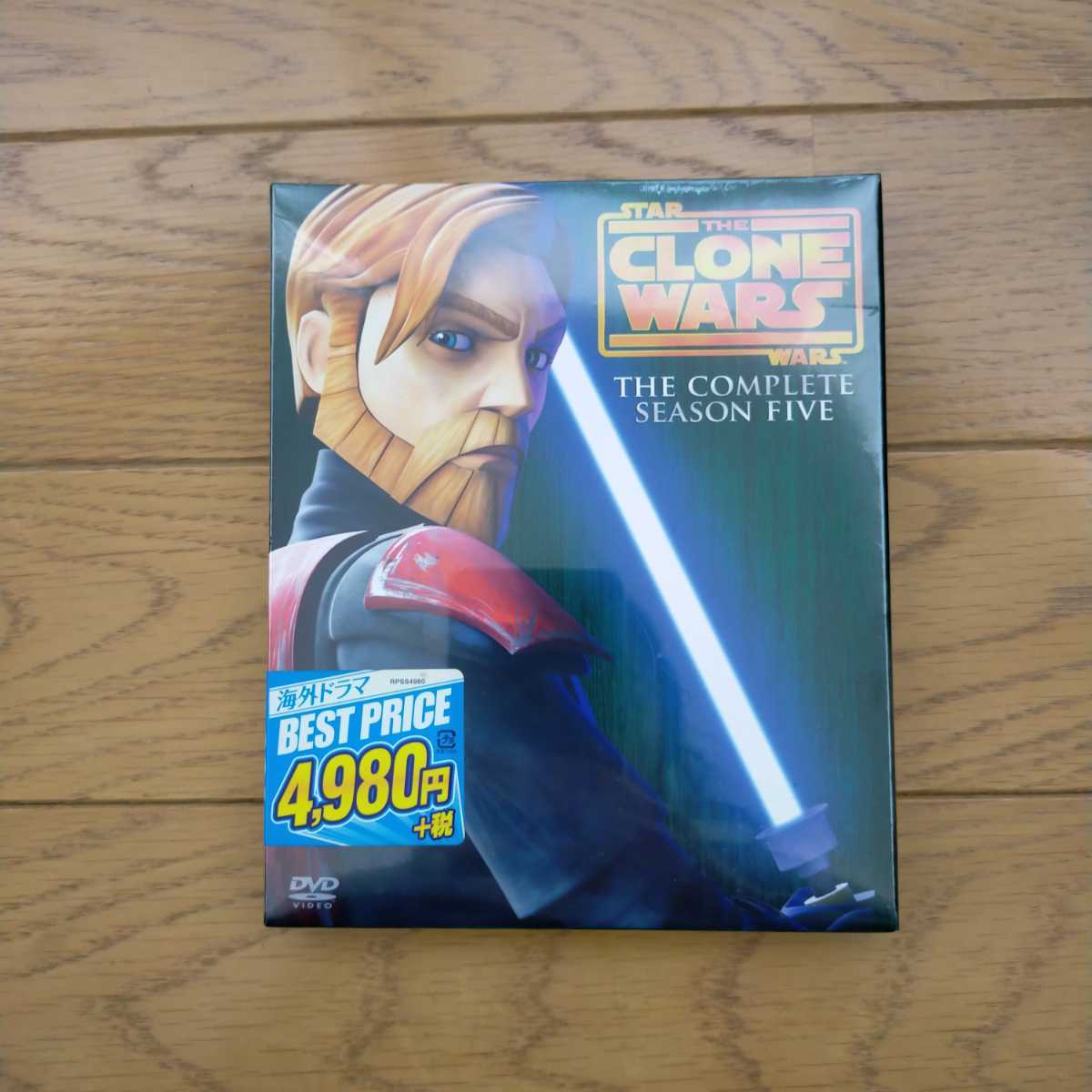 新品　未開封　スター・ウォーズ　クローン・ウォーズ フィフス・シーズン コンプリート・セット　DVD STAR WARS　clone　