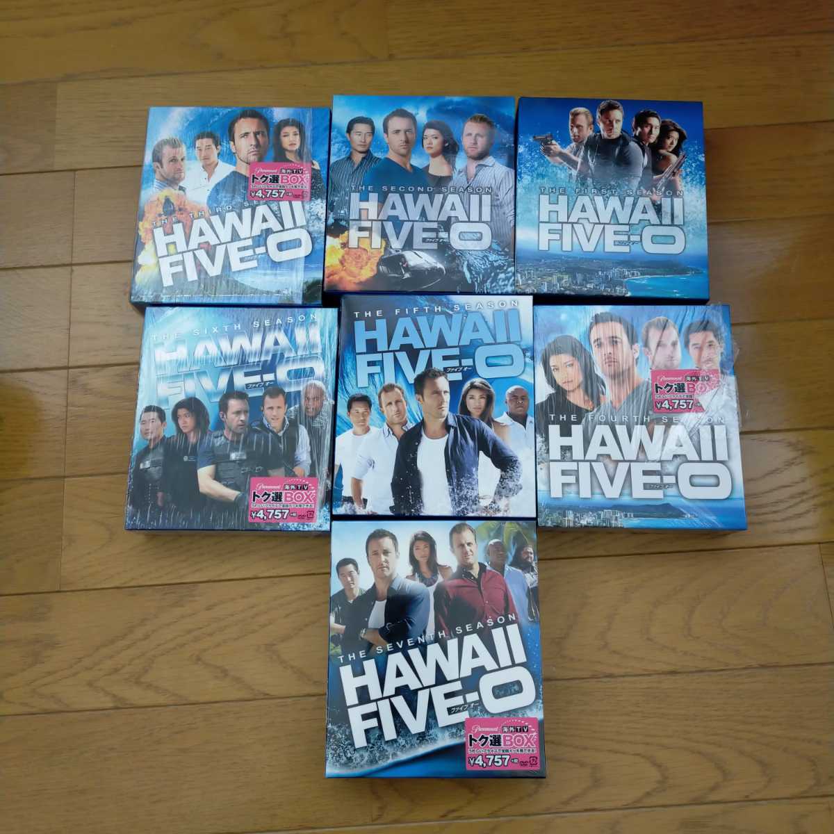 Hawaii Five-O シーズン1〜7　トク選BOX DVDセット　ハワイファイブオー HAWAII DVD-BOX _画像2