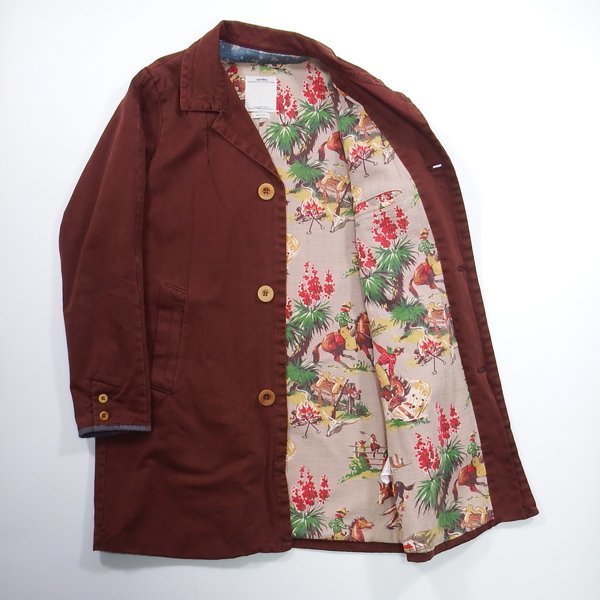 14aw visvim MIES COAT BURGUNDY 2 | electricasanmiguel.com.mx