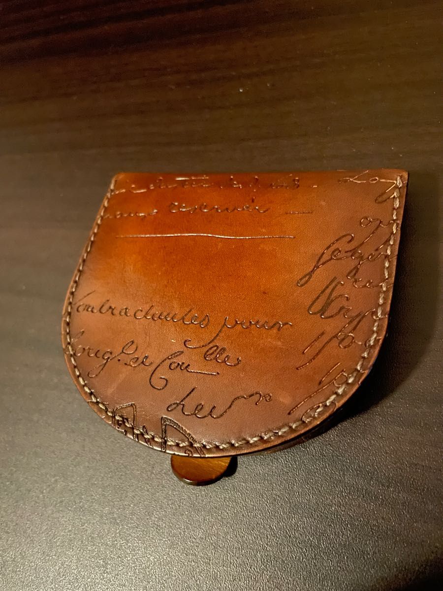 Berluti ベルルッティ 馬蹄コインケース 小銭入れ 美品 希少 激 Berluti ベルルッティ 馬蹄コインケース 小銭入れ 美品 希少 激