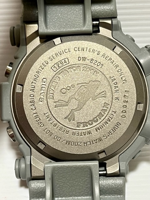 出色 G-SHOCK フロッグマン DW-8201GF-8JF tdh-latinoamerica.de