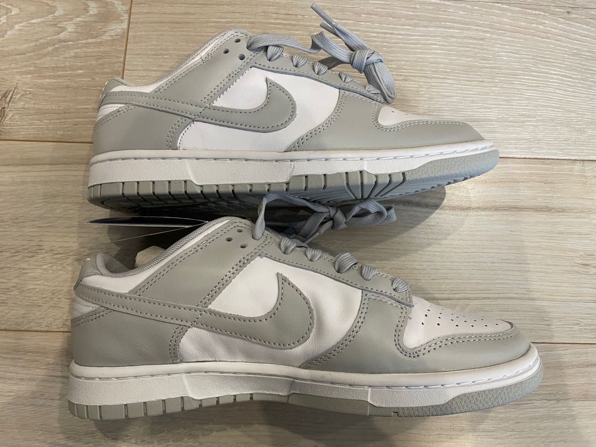 国産原料100% NIKE DUNK LOW ナイキ ダンク ロー グレーフォグ 25