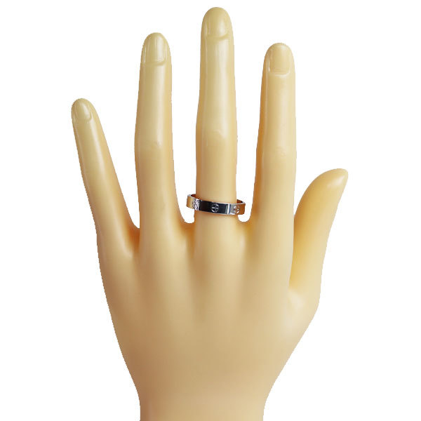 2021新発 MR5561 カルティエ Cartier ミニラブリング 750ホワイト
