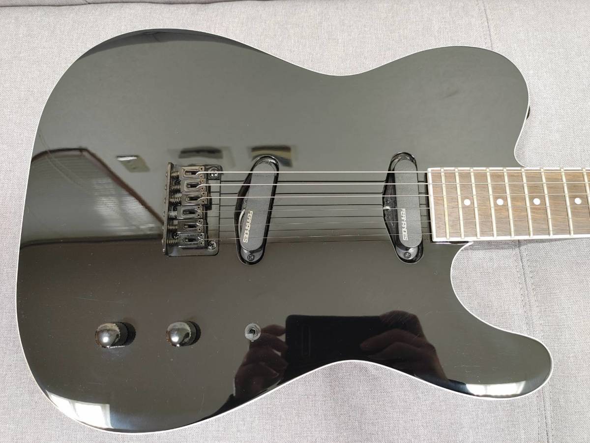 おまけ付】 FERNANDES BLK 19 2S テレキャスターTEJ-STD エレキギター