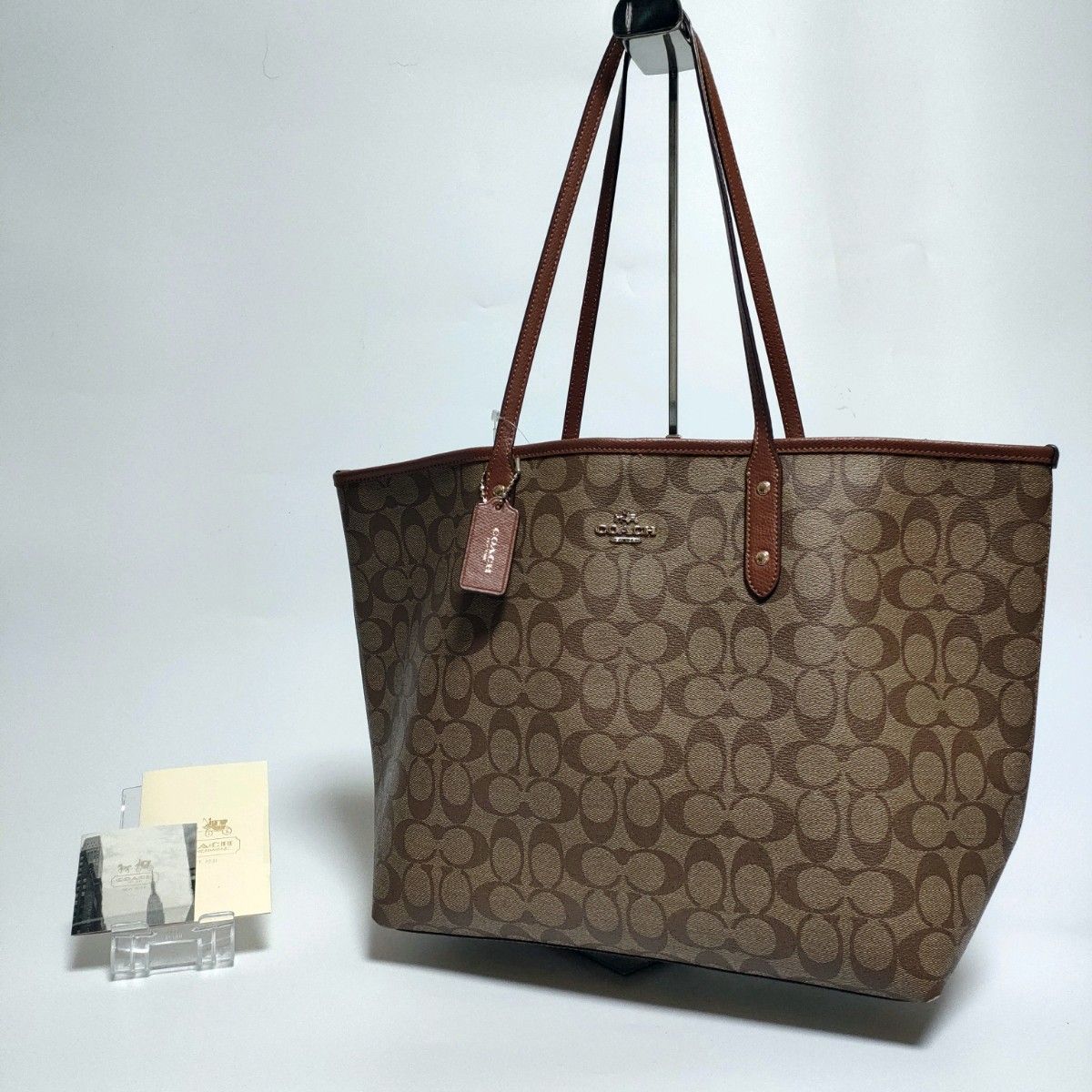 COACH コーチ トートバッグ ミツバチ 正規品リバーシブル対応