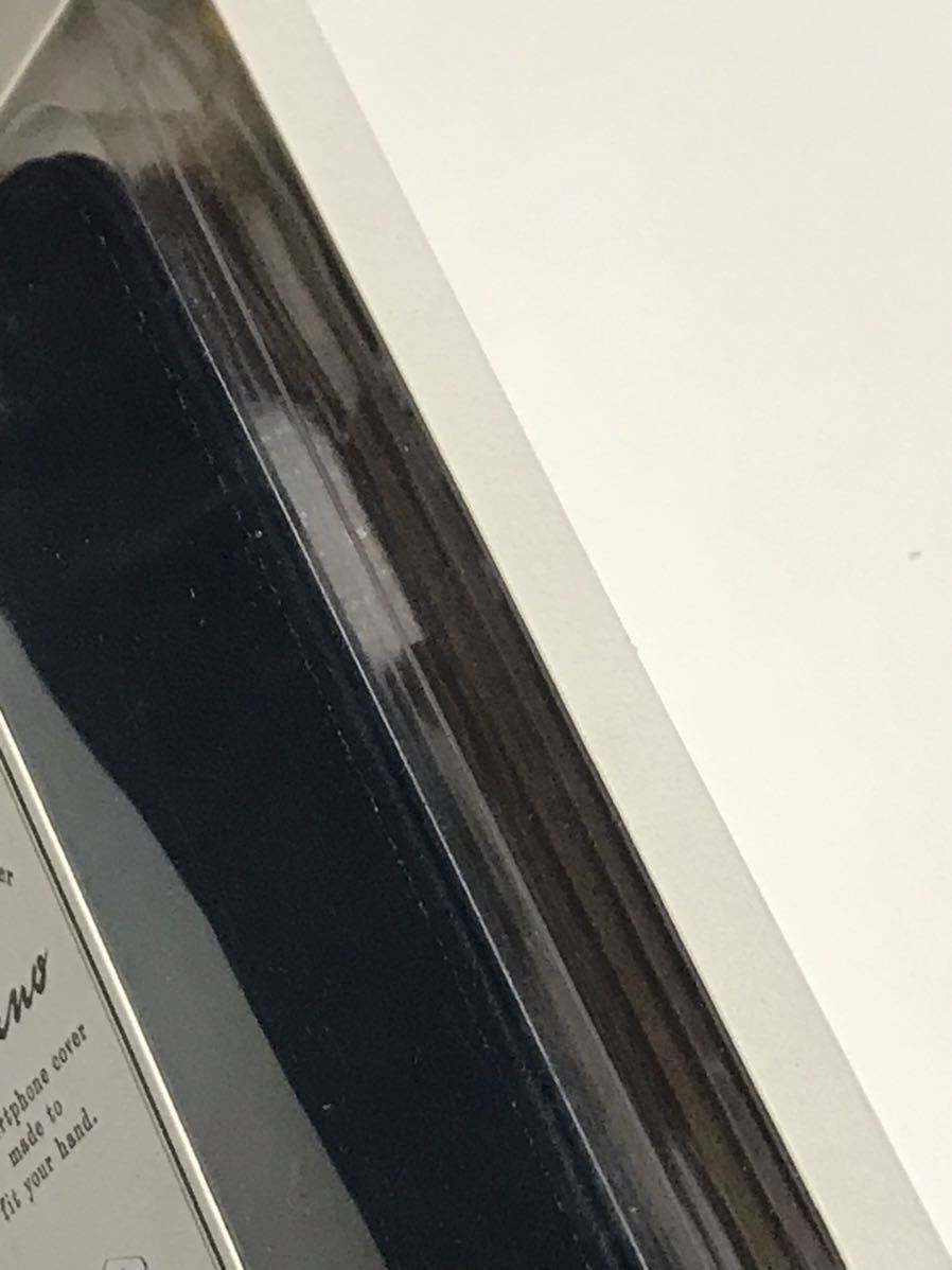 匿名送料込み iPhoneX用カバー 手帳型ケース ストラップホール スタンド機能 ネイビー 紺色 新品iPhone10 アイホンX アイフォーンX/PK0