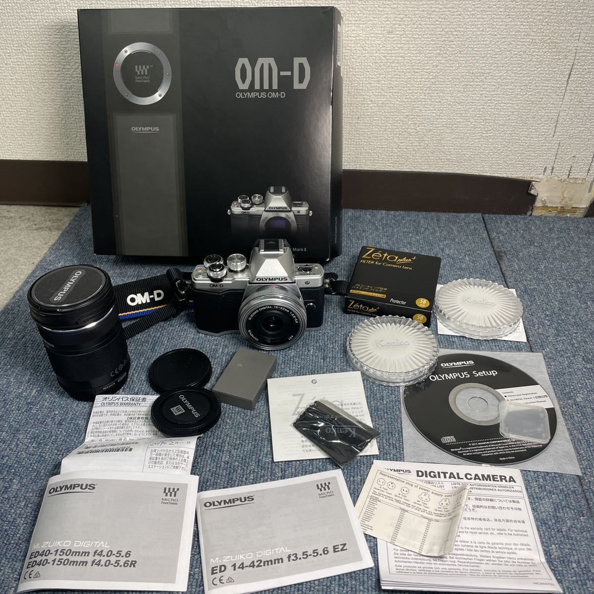 をスムーズ】 AK11 美品 OLYMPUS OM-D E-M10 Mark II ダブルズーム
