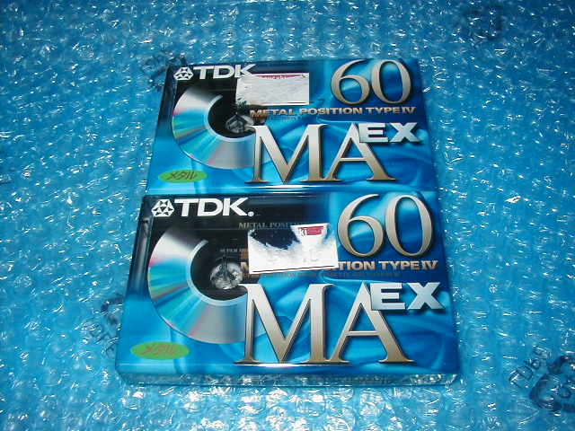 未使用】TDK MA-XG 90 2本セット-
