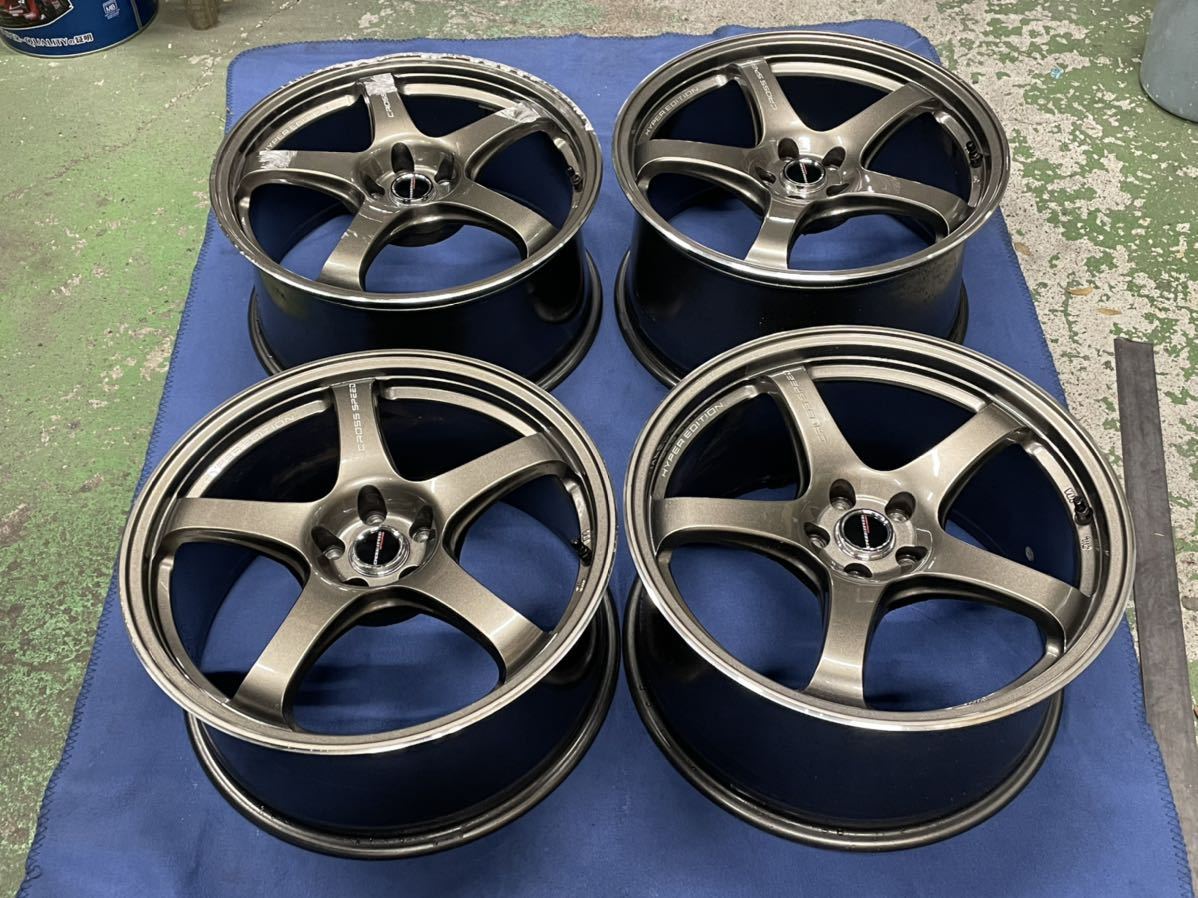 オンライン日本 【5本セット】CROSS X SPEED ブロンズカラー 235/50/18