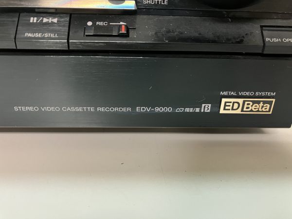SONY ソニー EDベータ EDV-9000 リモコン RMT-163 付属の画像9
