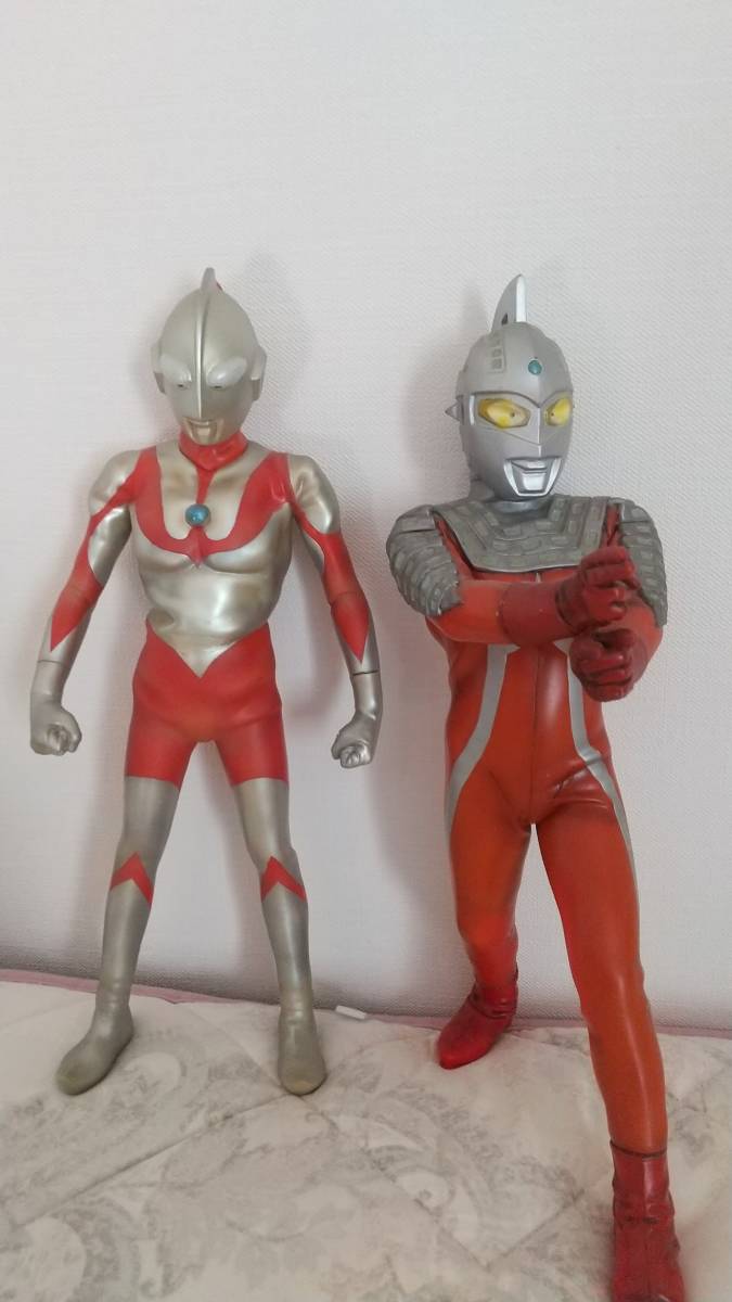 ビリケン商会 ウルトラマン・ウルトラセブン 2体セット 塗装済み完成品 30cmサイズ【送料無料】_画像1