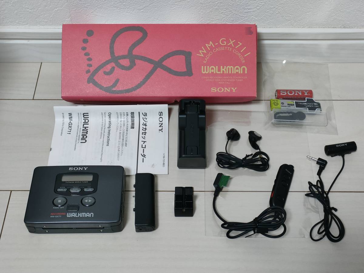 Yahoo!オークション - 【メンテ済み】SONY WM-GX711 Yahoo!オークション - 【メンテ済み】SONY WM-GX711