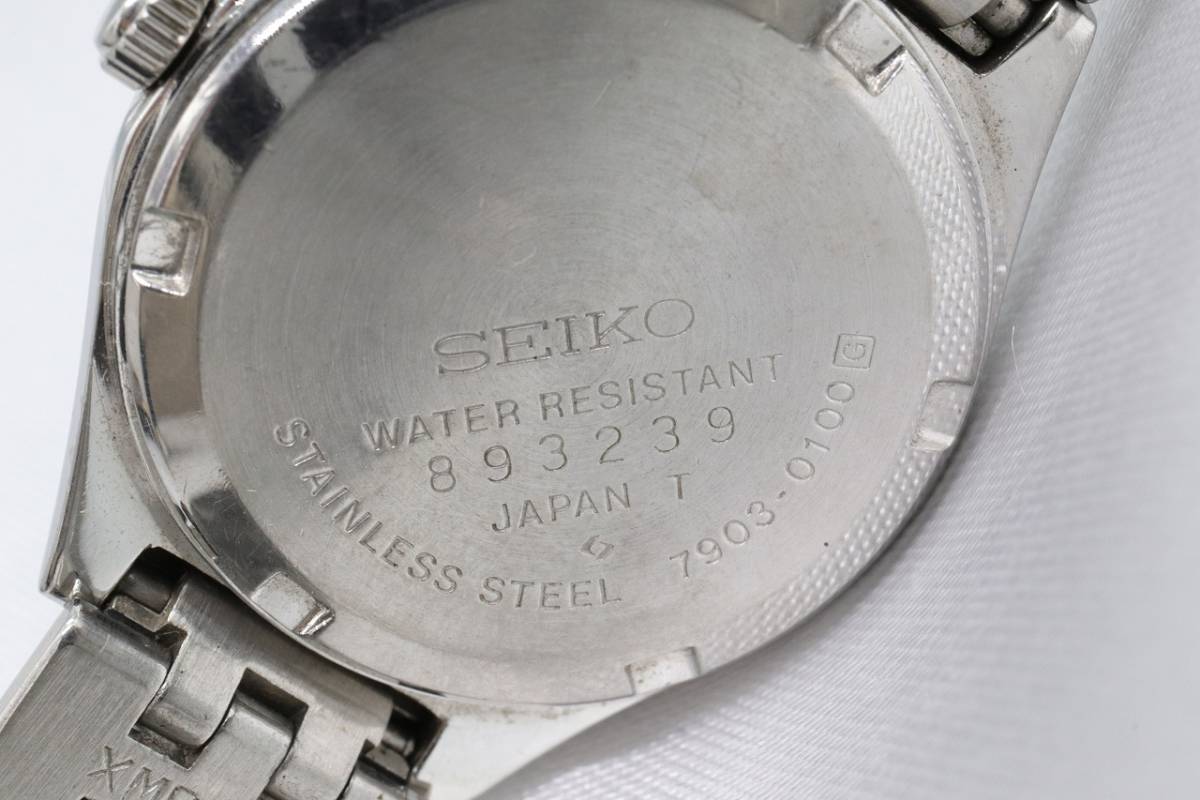 186 SEIKO セイコー EXCELINE レディース 腕時計 電池交換済 www