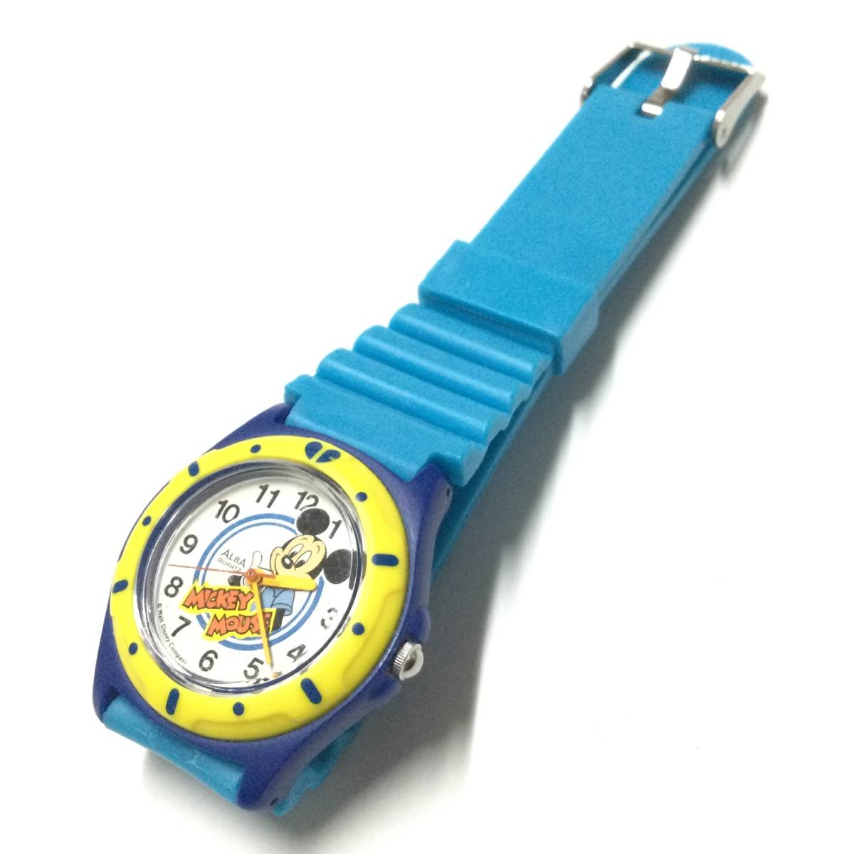 【レトロ・電池＆ベルト交換済み】セイコー アルバ ミッキーマウス 腕時計_画像2