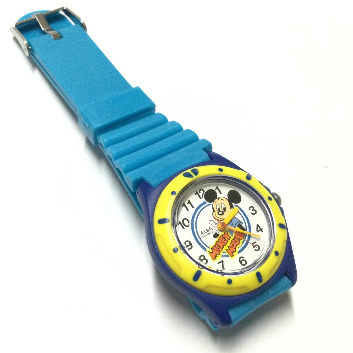 【レトロ・電池＆ベルト交換済み】セイコー アルバ ミッキーマウス 腕時計_画像3