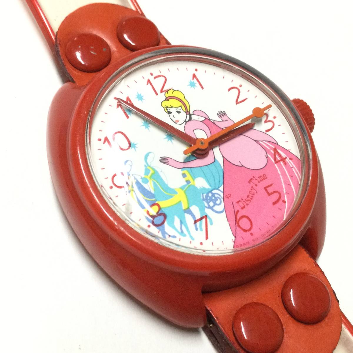 【昭和レトロ・希少】手巻き セイコー ディズニータイム シンデレラ 手巻き 腕時計