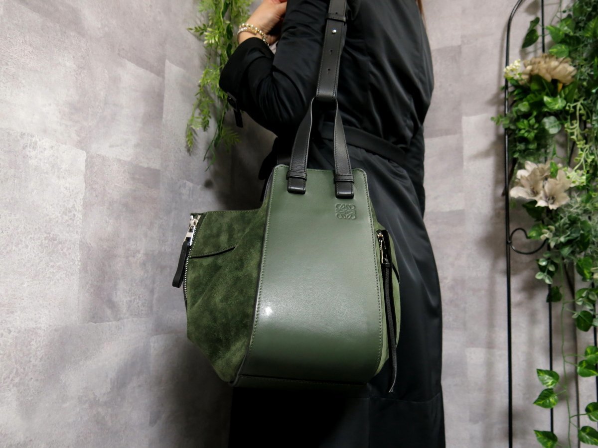 めがけでき ○未使用○LOEWE ロエベ○ハンモック○アナグラム ロゴ型
