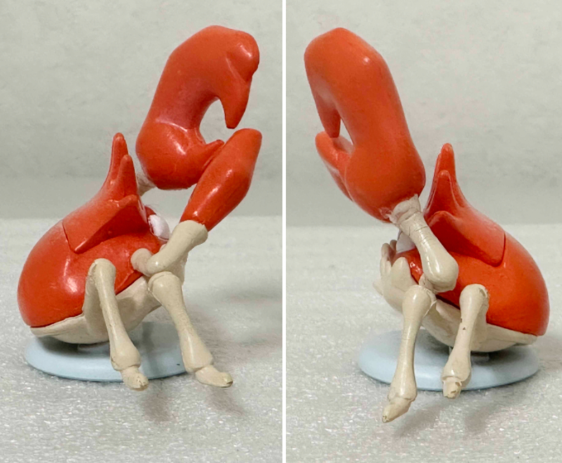 モンコレ 2体 TOMY トミー ポケモン クラブ キングラー モンコレ 2体 TOMY トミー ポケモン クラブ キングラー