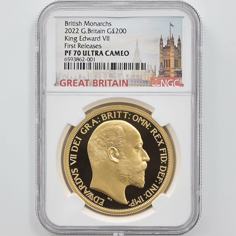 2022 英国 君主 シリーズ ジェームズ1世 2ポンド 銀貨 PF70