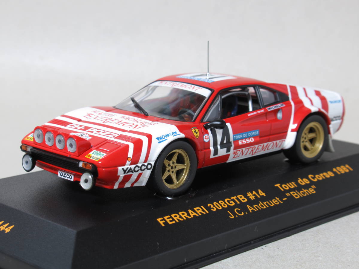 1/43 フェラーリ 308 GTB #14 ツールドコルス 1981_画像1