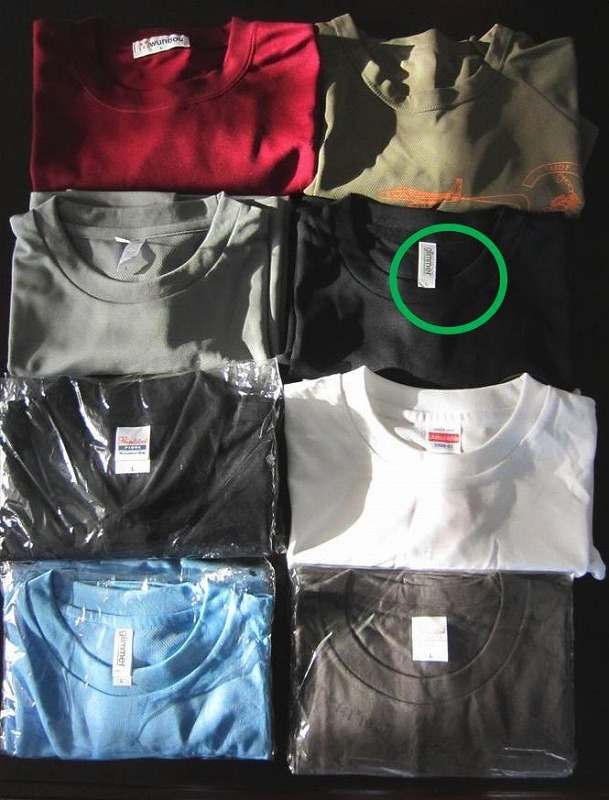 再出品【未使用】 IWOTO Tシャツ 硫黄島 シャツ クロ Lサイズ の画像8