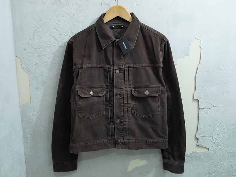 マインデニム VL.T/C Corduroy Trucker JKT希少ブラウン クーポン利用