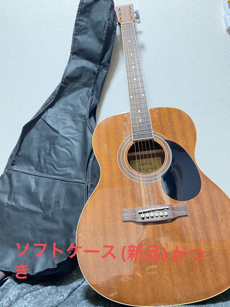 限定版 楽器 アコースティックギター HONEY BEE YAMAHA、FG―431＆ソフトケース F-15MH(新品近い) 