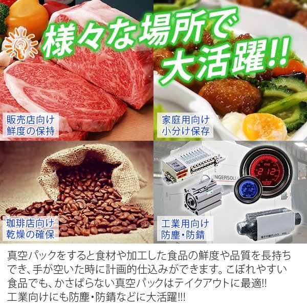 本格 業務用真空包装機 真空パック機 チャンバー式 真空保存 本格 業務用真空包装機 真空パック機 チャンバー式 真空保存
